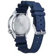 Citizen BN0169-03X  Promaster Diver Eco Drive Orange Dial Blue Polyurethane Strap Men’s Watch